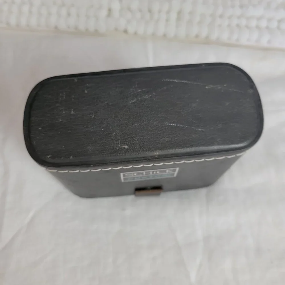 Schick Custom Comfort Control Electric Razor vtg w/Case Working see video men's